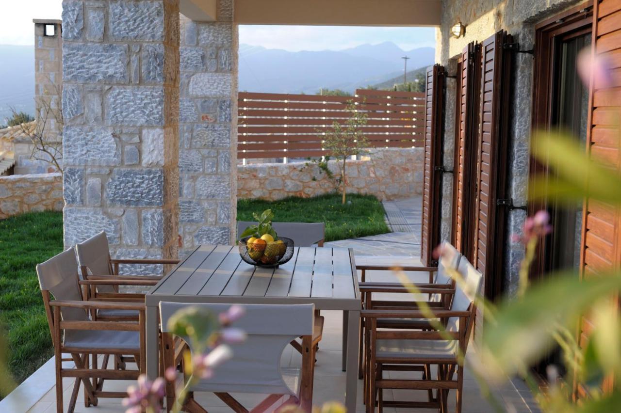 Villa Dafni - Infinite Sea Vistas With Private Pool Каламата Экстерьер фото